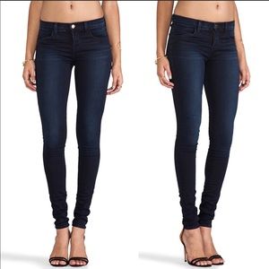 J brand Skinny Leg Dark Wash Jeans waist 26 EUC